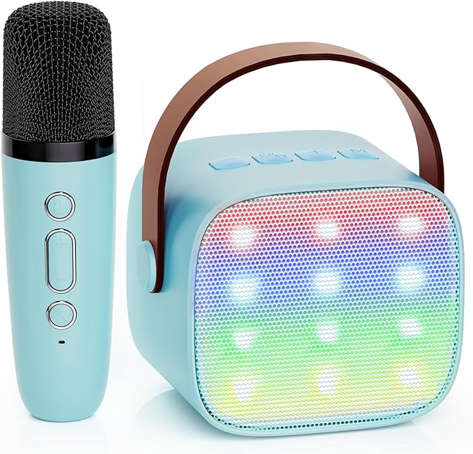 Karaoke Machine for Kids, Portable Bluetooth Speaker